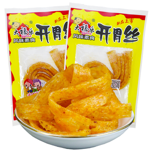 儿时开胃丝经典怀旧麻辣小吃