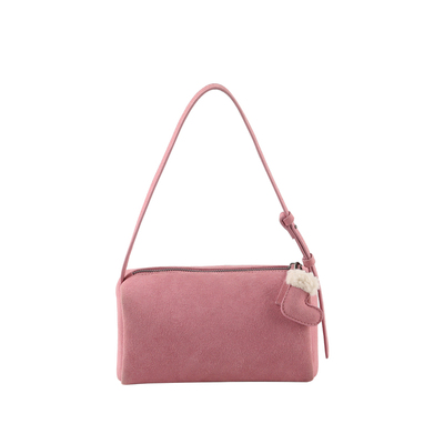 肉肉陈韩版磨砂小靴子单肩吐司包