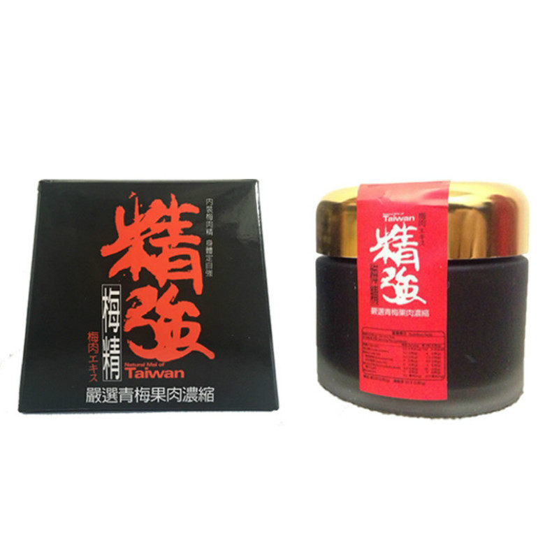 台湾精强梅精70g信义乡梅子梦工厂高山青梅膏强碱性食品原装进口