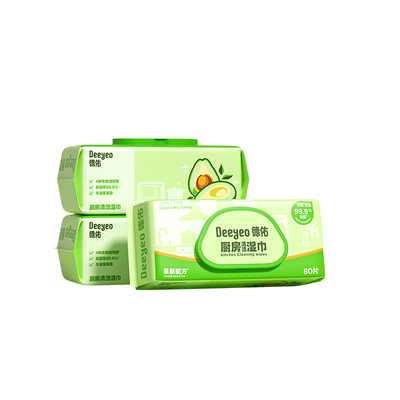 德佑厨房湿巾热卖榜第1强效去污