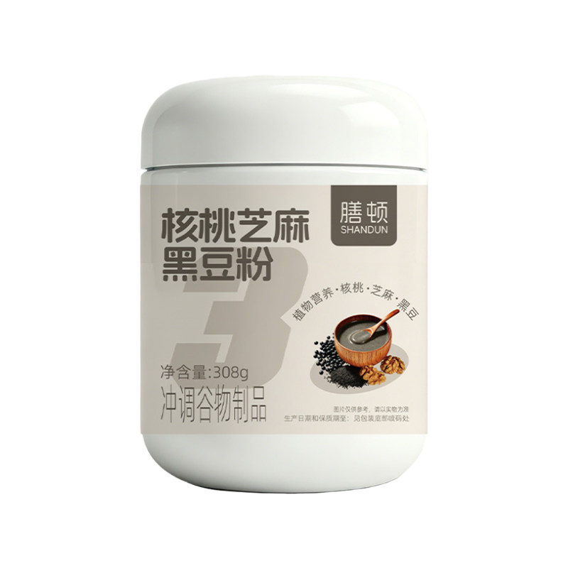 膳顿核桃芝麻黑豆高蛋白代餐粉