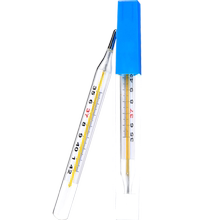 可孚水银体温计玻璃家用高测量仪1