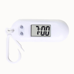 电子表迷你简约学生考试用静音走时精准钥匙扣背包挂表时钟看时