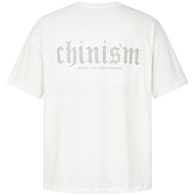 CHINISM赤尘蝴蝶剪影短袖T恤