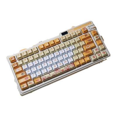 贪吃猪猪键帽 原创主题KCA类原厂高度个性手绘pbt热升华大鼠标垫