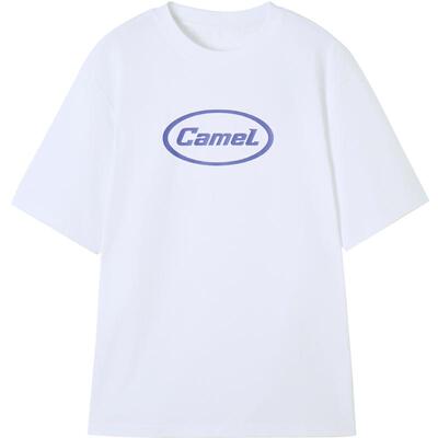 骆驼重磅纯棉短袖T恤男款