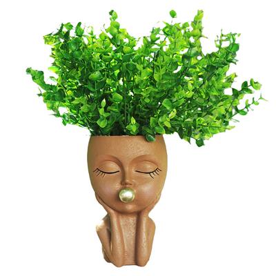 树脂中国欧式可爱个性花盆批发价