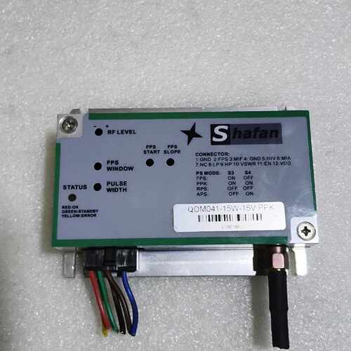 议价Shafan激光控制器QDM04115W15VPPK维修
