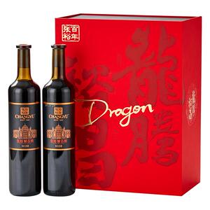 张裕龙年礼盒解百纳干红葡萄酒