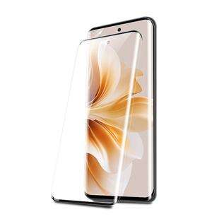 炫威适用oppoReno11钢化膜Reno10Pro手机膜oppo新款opporone9曲面曲屏6十5por防窥膜4/3防窥保护贴膜105g/95g