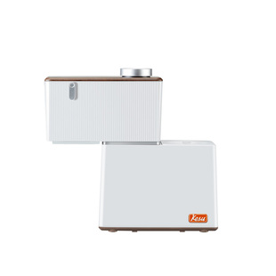 Kesu可数小白马方块咖啡机家用小型便携式半自动意式胶囊礼物礼盒