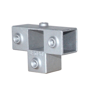 20/25/30方管连接件免焊接紧固件方通铝合金接头直角三通易安装