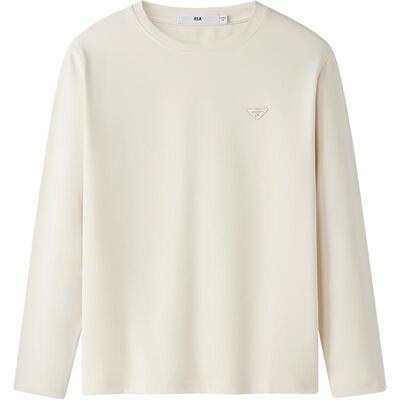 海澜之家圆领简约字母时尚长袖男