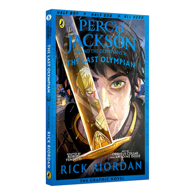英文原版 Percy Jackson and the Last Olympian The Graphic Novel 波西 杰克逊与最终之神 漫画版#5 英文版 进口英语原版书籍