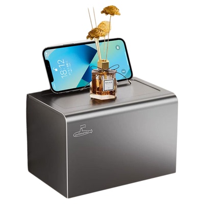 潜水艇卫生间厕所纸巾盒2025新款免打孔洗手间抽纸放置盒置物架子