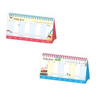SEASON台湾四季自填周计划桌历桌面台历月历日程安排周历手账本