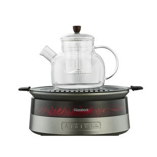 Glasslock盖朗围炉煮茶器家用电陶炉全玻璃养生壶聚烤套装电茶炉