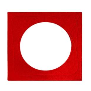 红色无孔蒸炉垫 地毯材质蒸炉垫密封垫 蒸笼角节能王密封垫防漏气