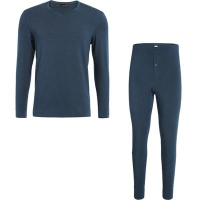 男士羊毛秋衣男士厚款秋衣秋裤