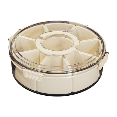 2025新款轻奢果盘零食收纳盒