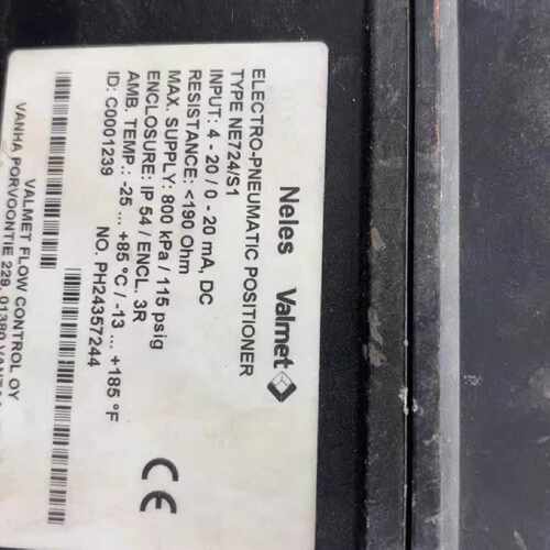 议价Neles Valmet电动气动定位器 NE724A