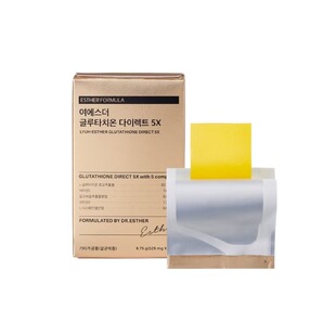 韩国代购ESTHER FORMULA艾思得谷胱甘肽5x版本内服贴片升级30片