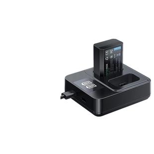 【国家3C认证】绿巨能电池NP-FW50适用索尼zve10相机电池a6500 a6400 a7m2 a7r2 a7s2原厂全解码充电器旗舰店