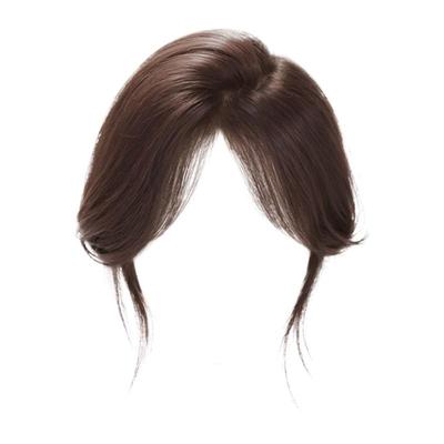 美丝宣真人发丝法式刘海片假发片