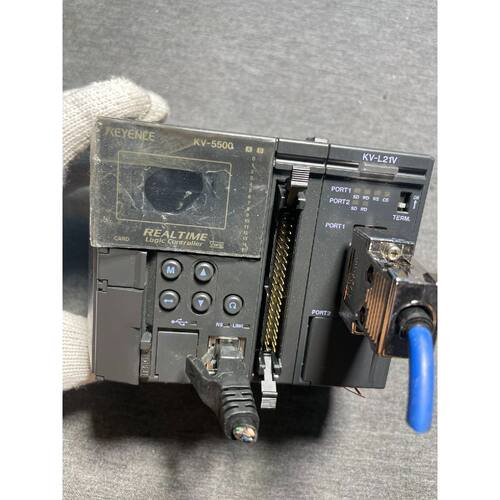 可维修议价  1.KV5500CPU主机基恩士KV系列高端可控制器自带以太