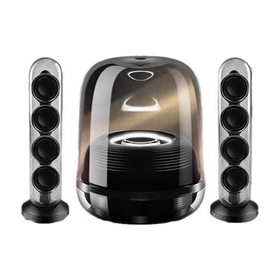 华强北适用曼哈顿琉璃4水晶4代无线音箱电脑桌面低音炮蓝牙音响