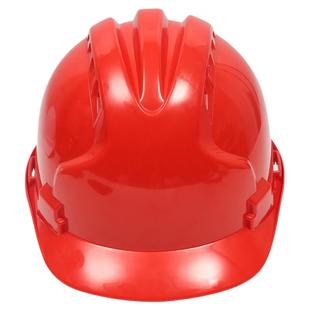 工地安全帽加厚3c认证国标施工人专用透气吸汗头盔黄色玻璃钢印字