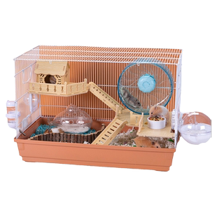 金丝熊笼子便宜大的豪华别墅60专用基础三层大空间仓鼠全套用品