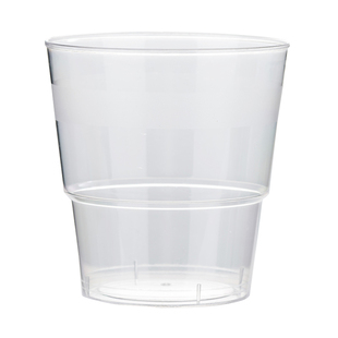 200ml一次性杯子硬质航空加厚水杯透明硬塑料杯果汁杯茶水杯家用