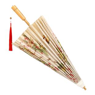 毕六福油纸伞晴雨两用泸州非遗手工防水古风伞中国风无味雨伞知否