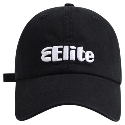EElite刺绣宽檐防晒显脸小鸭舌帽