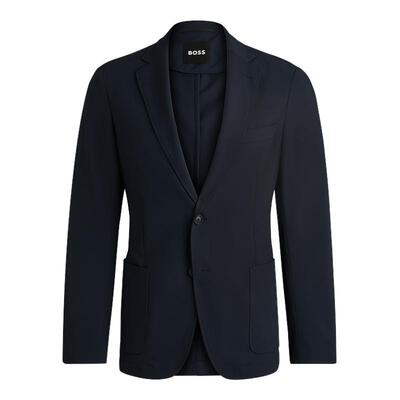 弹力面料修身不易皱西服