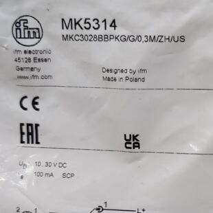 议价IFM MK5314 MK5315 MK5317 MK5325 全新原装正品易福门  现货