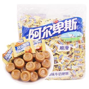 喜糖阿尔卑斯糖果500g焦香原味牛奶糖硬糖散称糖果结婚喜糖