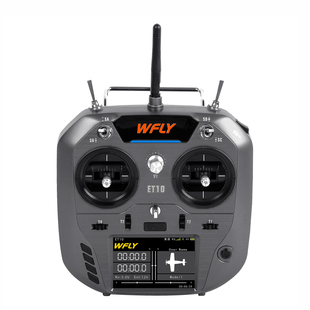 Wfly天地飞ET10遥控器中文ET07升级 ELRS固定翼穿越机FPV黑羊nano