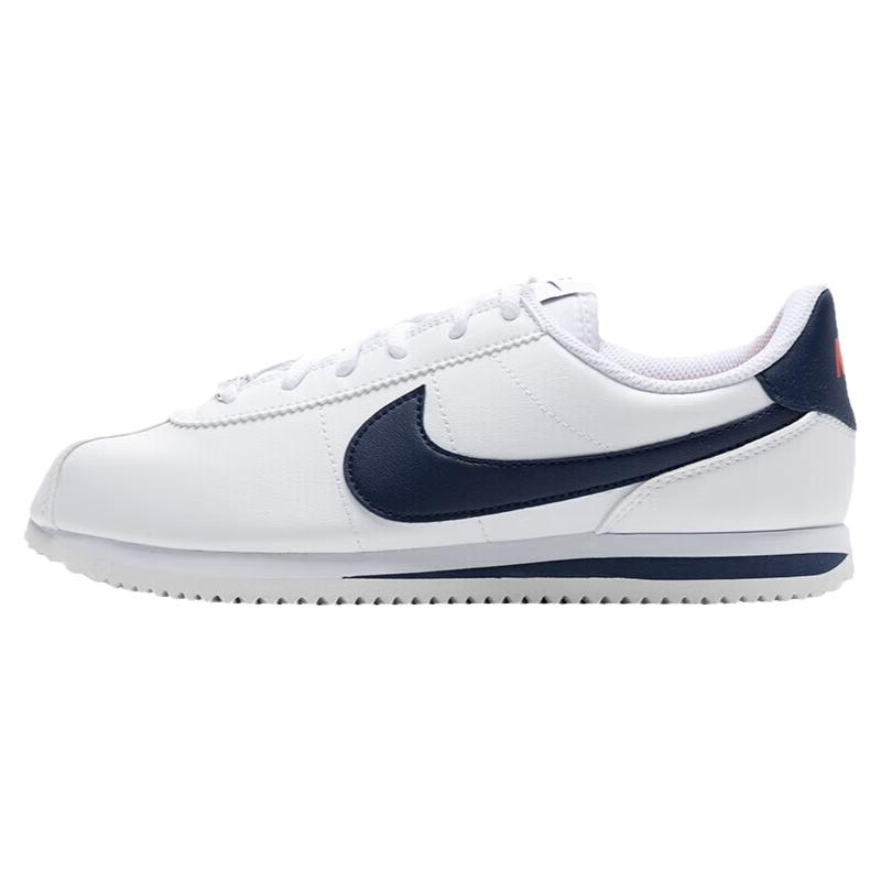 NIKE耐克大童鞋春季新款复古百搭阿甘鞋运动休闲小白鞋904764-106