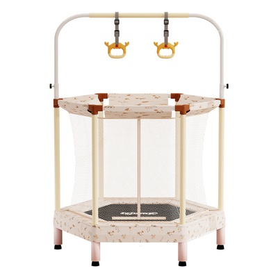 乐跳儿童蹦床家用稳固护网专利款