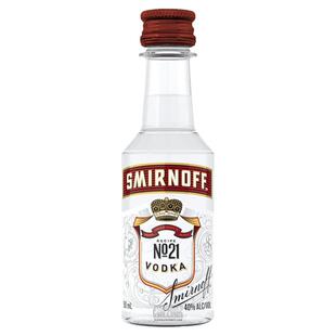 KKV正品斯米诺伏特加50ml便利店调酒自饮小酌微醺小酒版