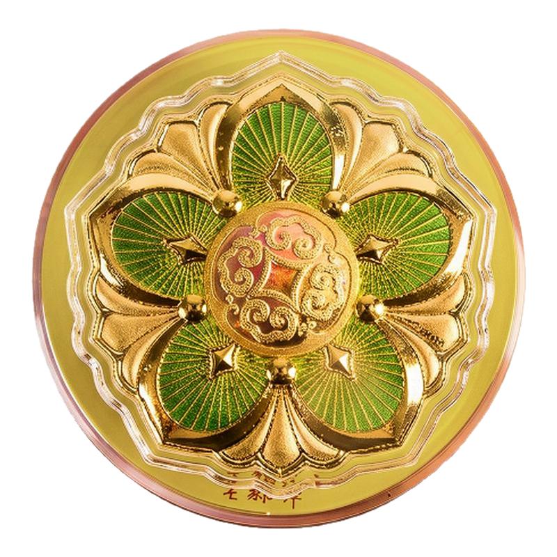 【丁禹兮同款】老凤祥凤享好礼海棠花赚钱花手机支架手机贴可转动