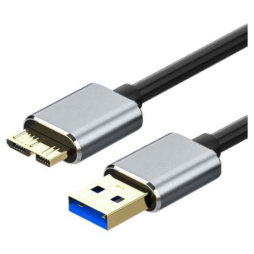 惠曼USB移动硬盘usb3.0数据线三星note3充电线s5手机充电器适应于东索芝尼连接台式笔记本电脑seagate延长线