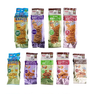 布丁妹妹 派地奥宠界薯片狗狗零食鸡软骨蔬菜鸡肉片宠物训练互动