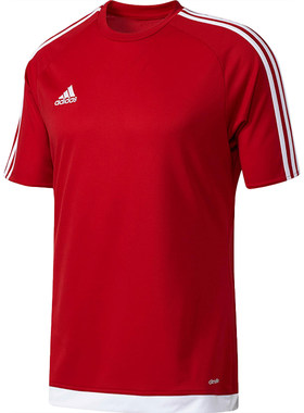 Adidas男足球训练运动短袖T恤