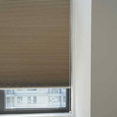 曼莎诺窗帘上下合式蜂巢帘风琴帘蜂窝帘书房客厅酒店遮光隔热遮阳