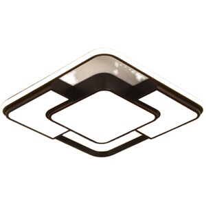 欣芝美家居客厅灯led吸顶灯书房间灯简约现代大厅正方形灯具灯饰