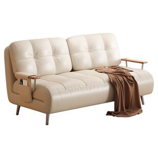 折叠沙发床一体两用实木单人小户型多功能客厅伸缩沙发床2026新款