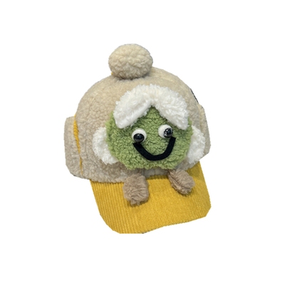 儿童帽子秋冬韩版时尚字母鸭舌帽